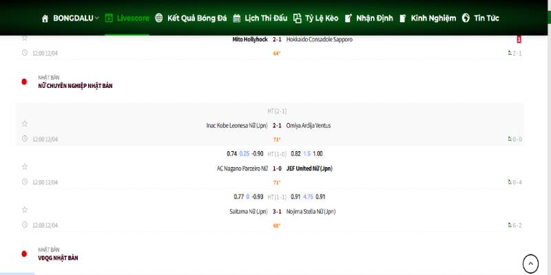 Thương hiệu cung cấp đa dạng các giải đấu quốc tế