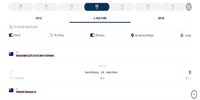 Tính năng thông báo tùy chọn thông minh